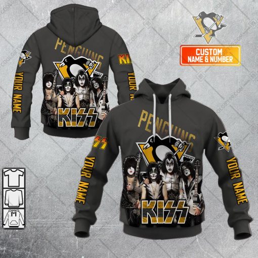 Personalized NHL Pittsburgh Penguins KissBand v2 | Hoodie, T Shirt, Zip Hoodie, Sweatshirt