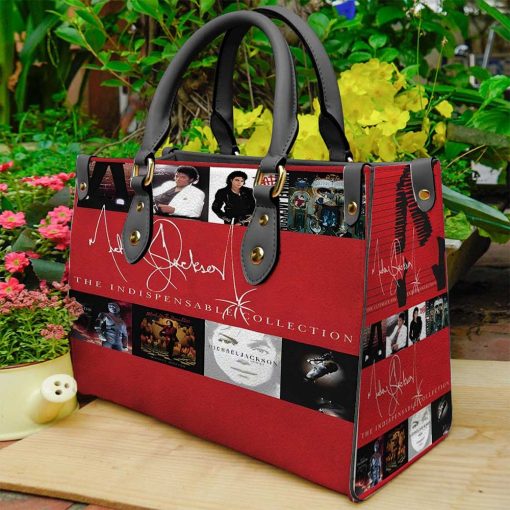 Michael Jackson Ladies Leather Handbag V1
