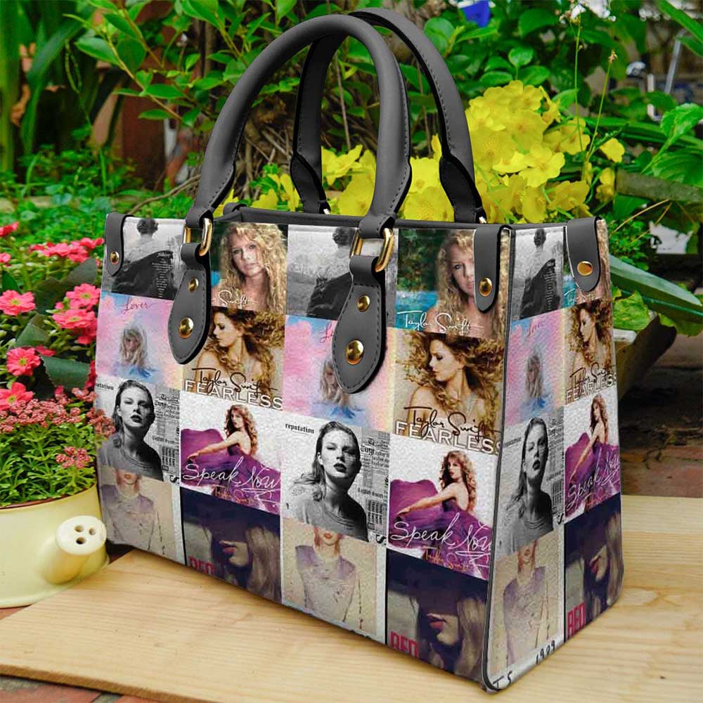 Taylor Swift Albums Leather Bag| Women's Leather Bag - SUPERGIFT99