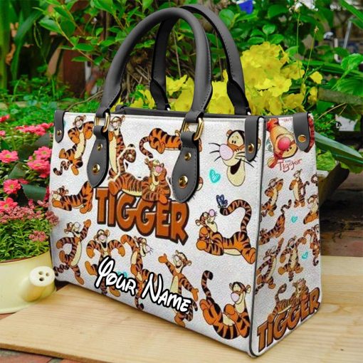 Pooh and Friends V2 Leather Bag | Ladies Leather Handbag