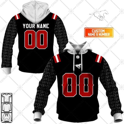 Personalized CFL Calgary Stampeders ALT Jersey 2023 Style | Hoodie, T Shirt, Zip Hoodie, Sweatshirt