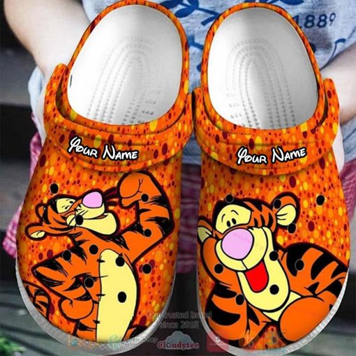 Personalized Pooh and Friends Crocs V10
