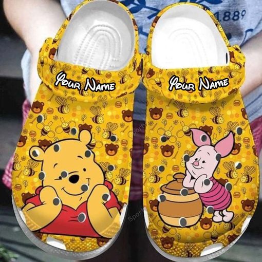 Personalized Pooh and Friends Crocs V1