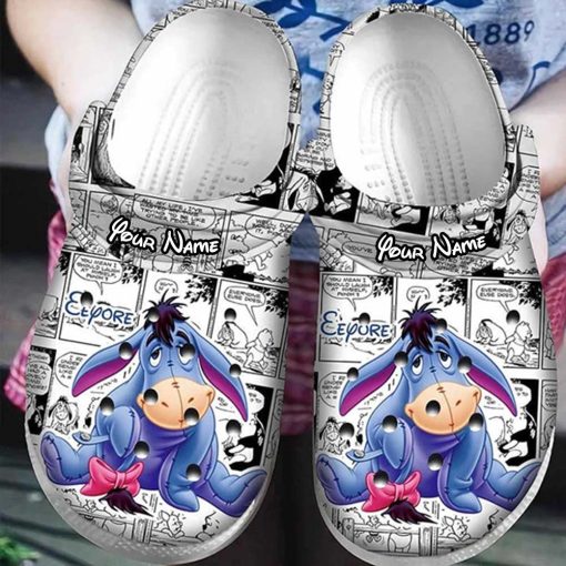 Personalized Pooh and Friends Crocs V6