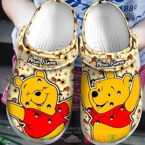 Personalized Pooh and Friends Crocs V7