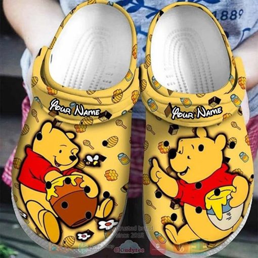 Personalized Pooh and Friends Crocs V9