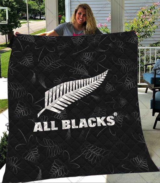 New Zealand Rugby All Blacks Quilt
