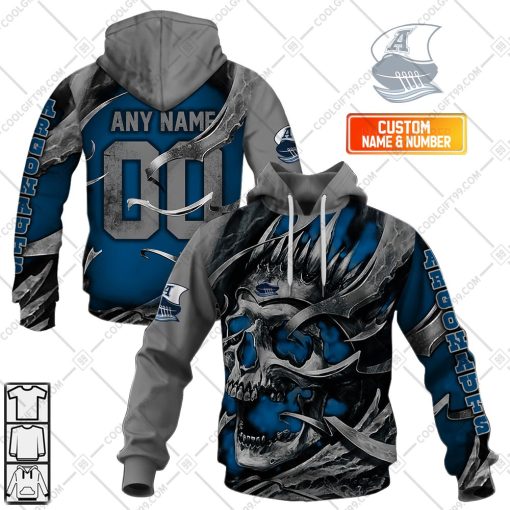 Personalized CFL Toronto Argonauts Metal Skull | Hoodie, T Shirt, Zip Hoodie, Sweatshirt