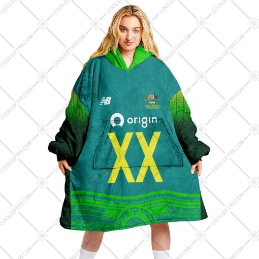 Personalized Netball AU Diamonds World Cup 2023 Jersey Style | Oodie, Flanket, Blanket Hoodie, Snuggie