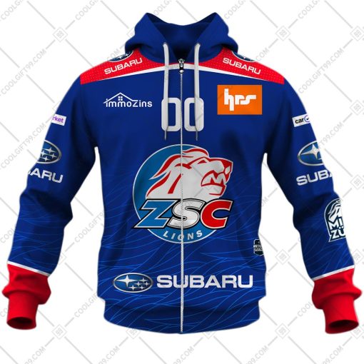 Personalized NL Hockey ZSC Lions Home jersey Style | Hoodie, T Shirt, Zip Hoodie, Sweatshirt