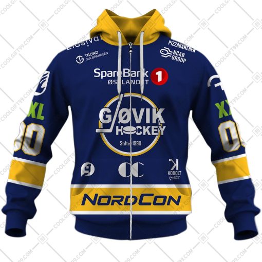 Personalized Gjovik Hockey 2324 Home Jersey Style| Hoodie, T Shirt, Zip Hoodie, Sweatshirt