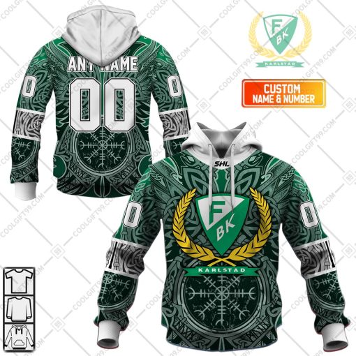 Personalized SHL Farjestad BK Special Viking Design | Hoodie, T Shirt, Zip Hoodie, Sweatshirt