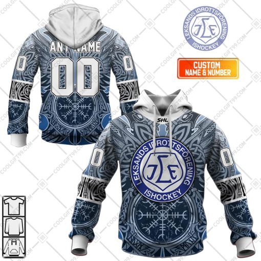 Personalized SHL Leksands IF Special Viking Design | Hoodie, T Shirt, Zip Hoodie, Sweatshirt