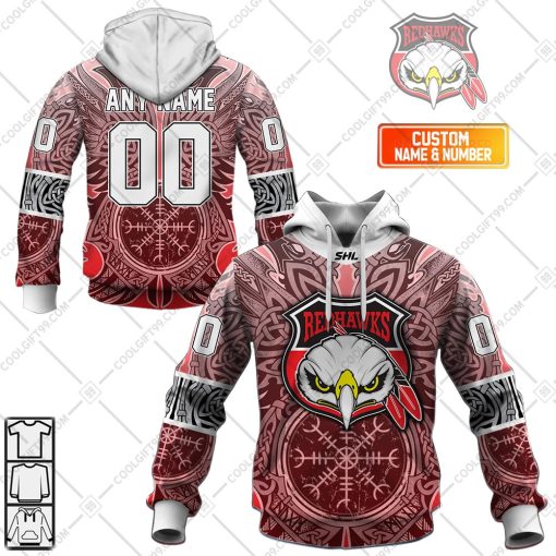 Personalized SHL Malmo Redhawks Special Viking Design | Hoodie, T Shirt, Zip Hoodie, Sweatshirt