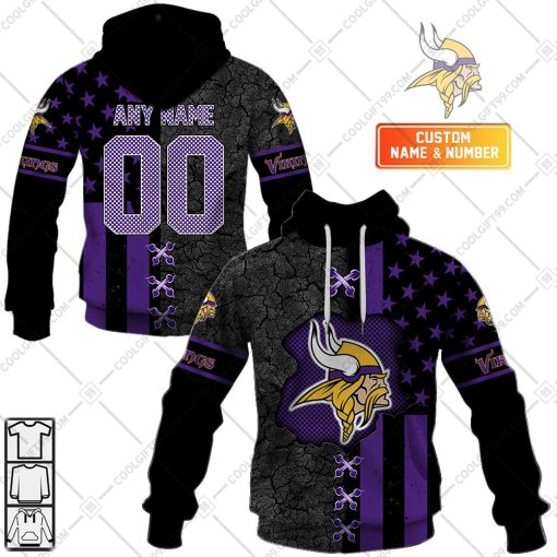 Personalized NFL Minnesota Vikings flag special design | Hoodie, T Shirt, Zip Hoodie, Sweatshirt