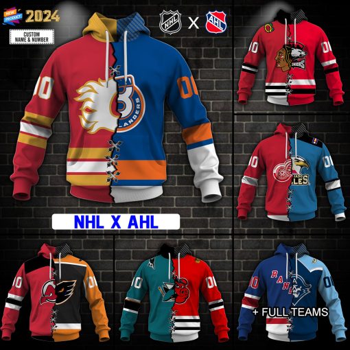 NHL x AHL Hockey Special Design | Select Any 2 Teams to Mix and Match!